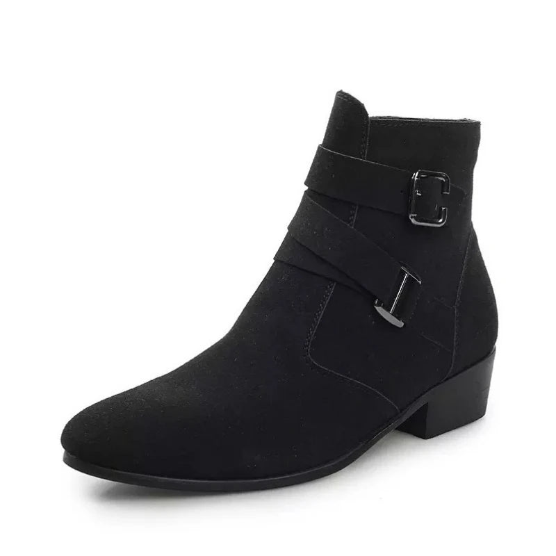 Nordspur | Morven Mens Formal Pointed Ankle Boots