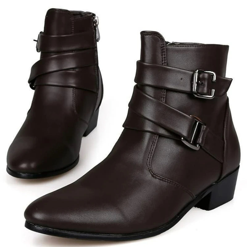 Nordspur | Morven Mens Formal Pointed Ankle Boots