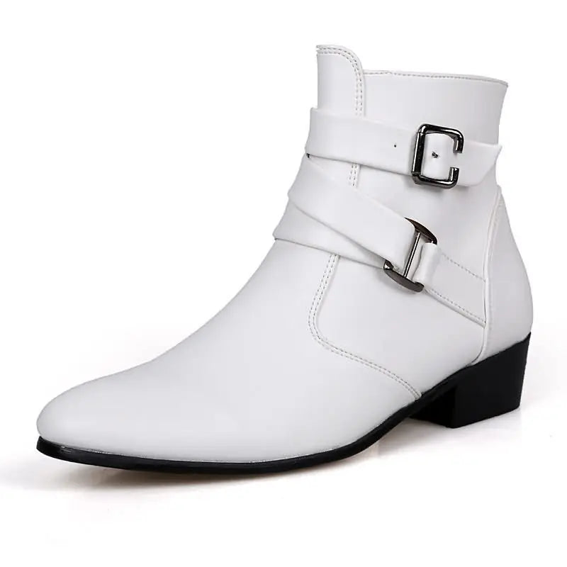 Nordspur | Morven Mens Formal Pointed Ankle Boots
