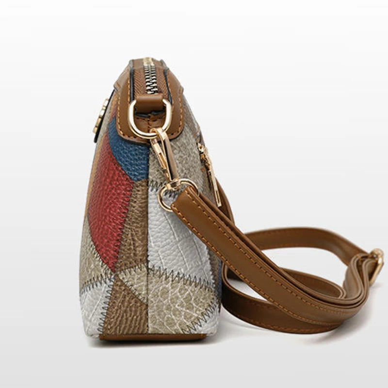Nordspur | Mosaiqua Small Patchwork Crossbody Shoulder Bag