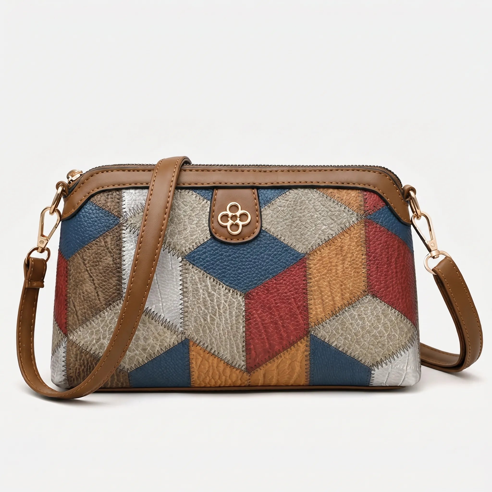 Nordspur | Mosaiqua Small Patchwork Crossbody Shoulder Bag