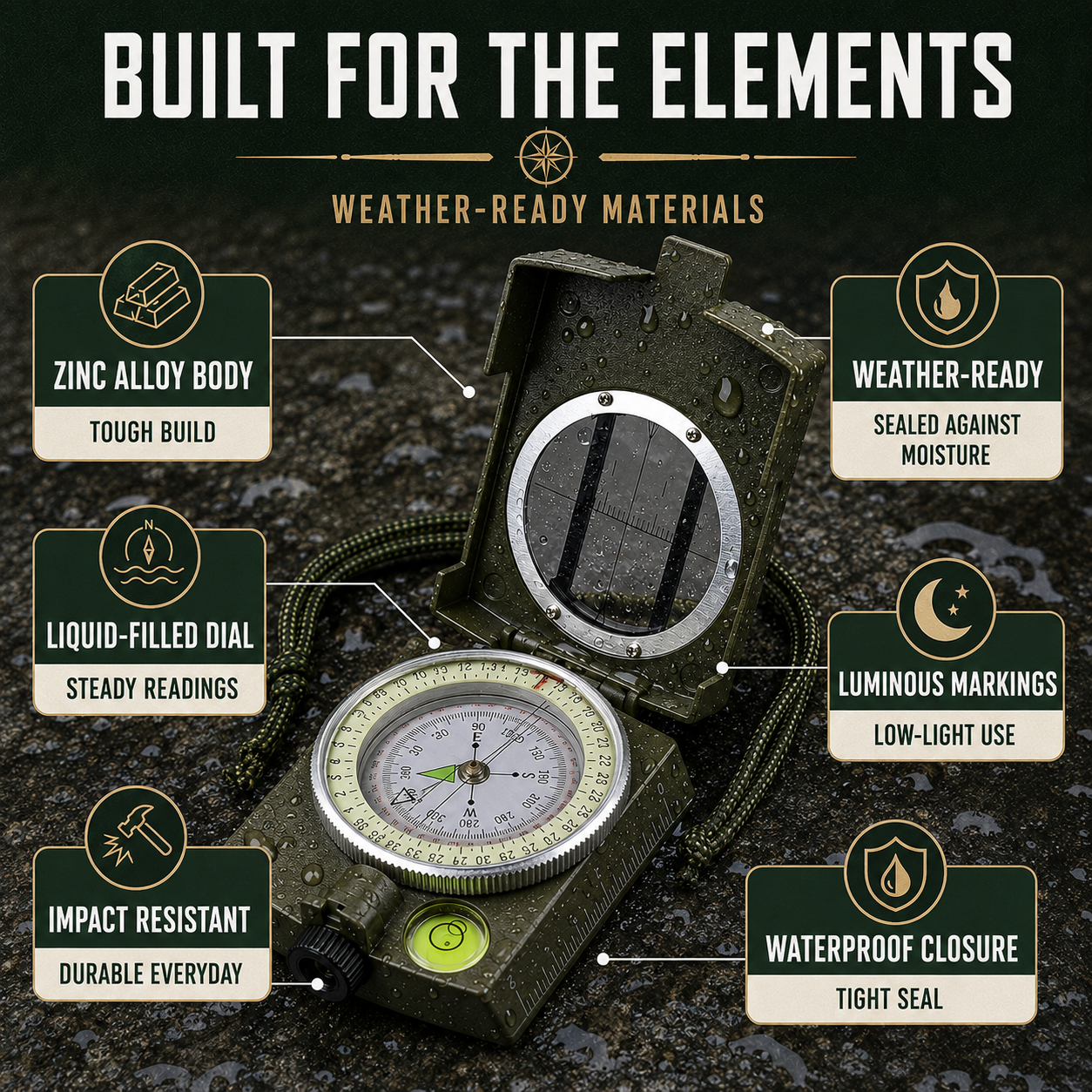 Nordspur | Navicore Folding Sighting Compass