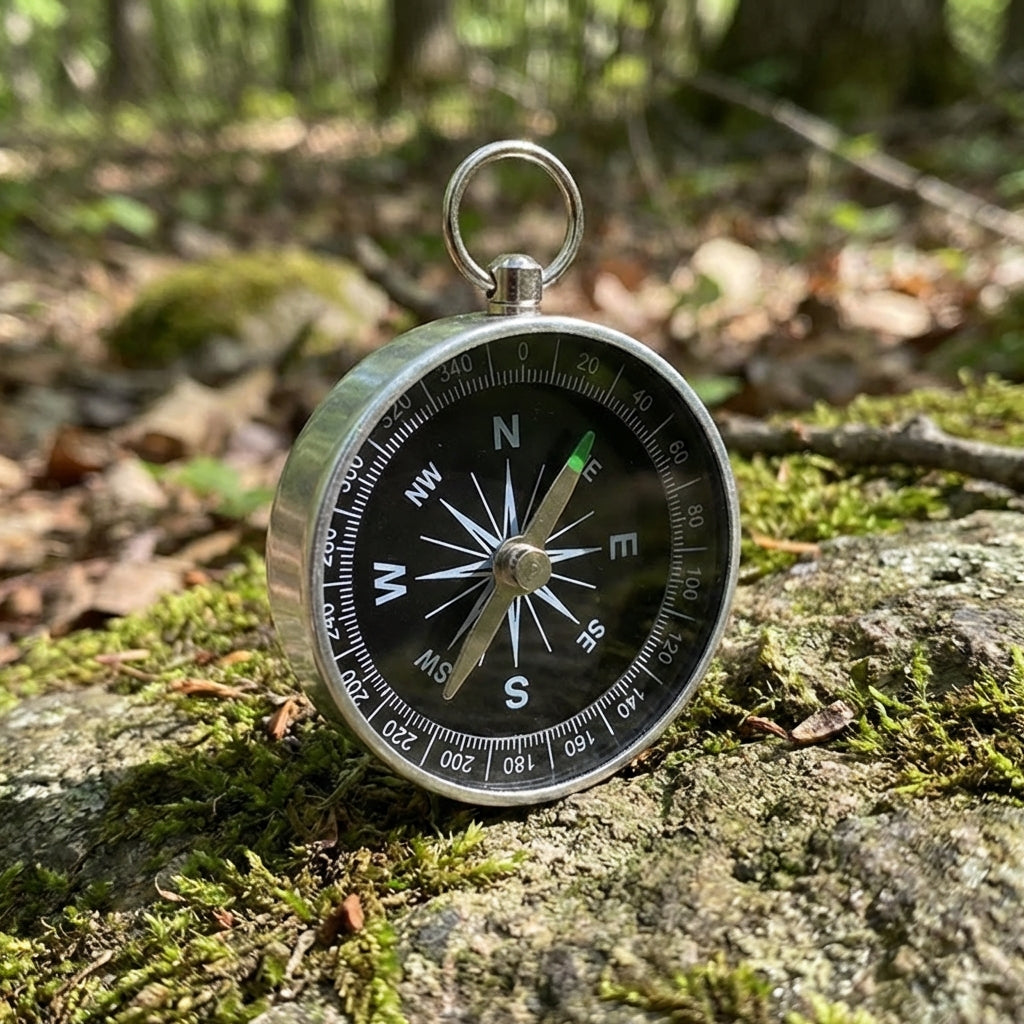 Nordspur | Navipod Round Pocket Compass Pendant