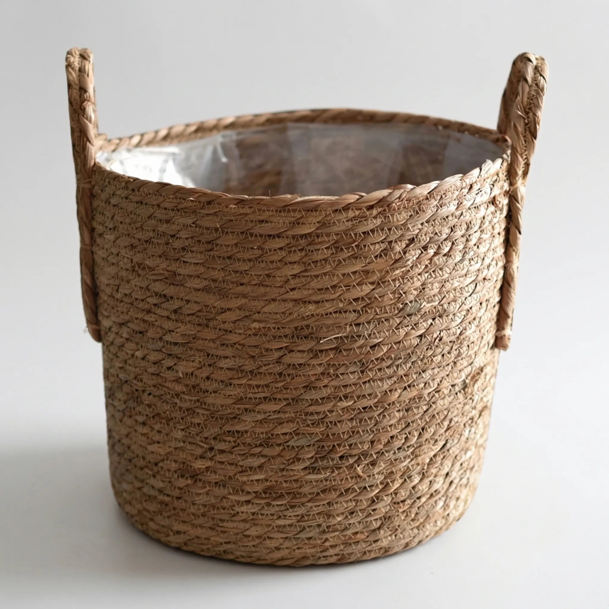 Nordspur | Nestara Hand-Woven Floor Plant Basket With Handles