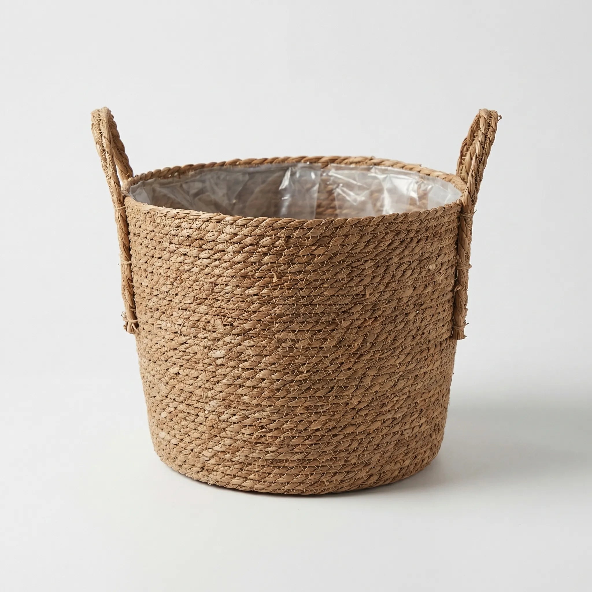 Nordspur | Nestara Hand-Woven Floor Plant Basket With Handles