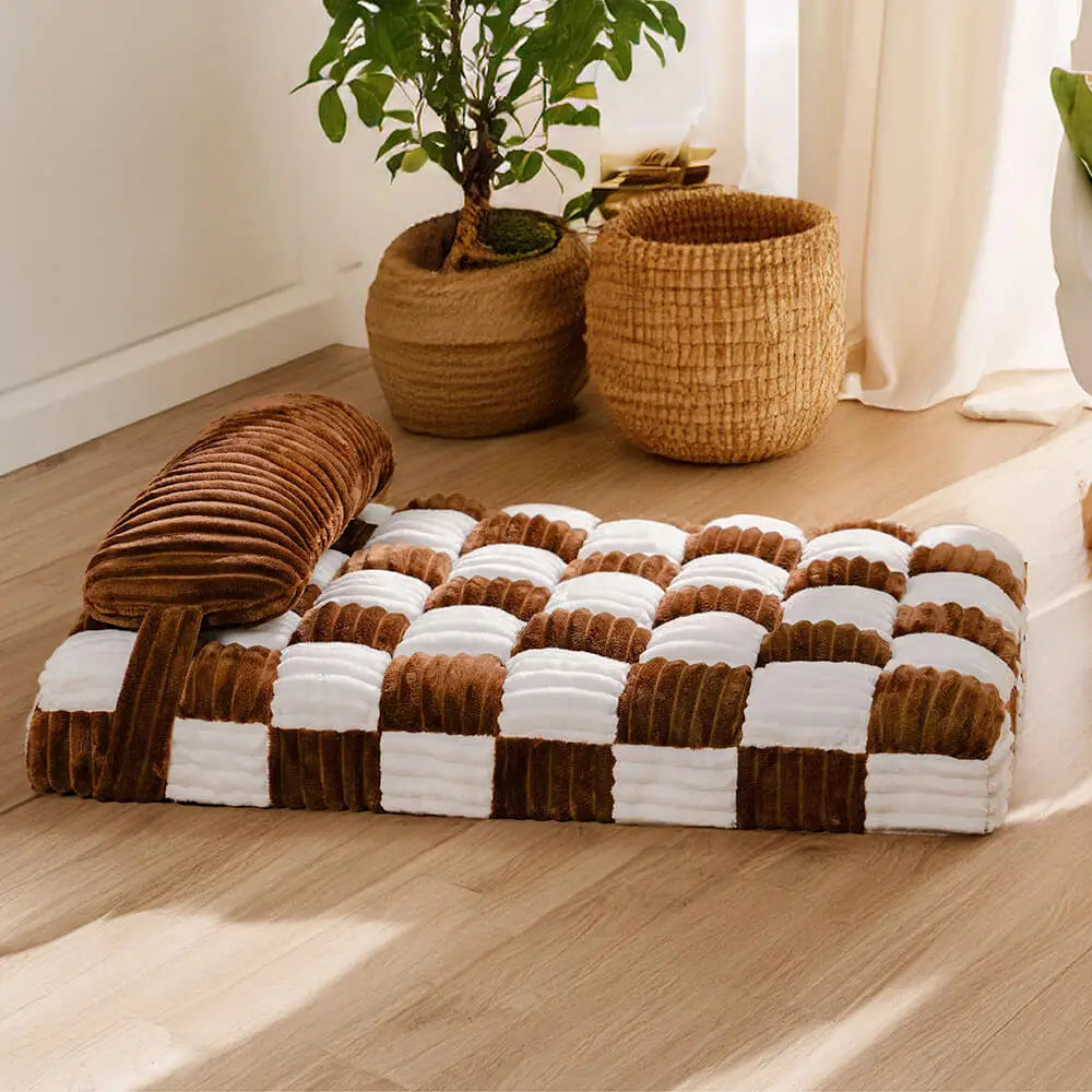 Nordspur | Nestique Square Plush Orthopaedic Dog Bed