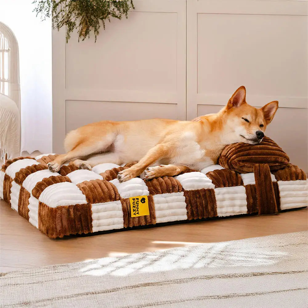 Nordspur | Nestique Square Plush Orthopaedic Dog Bed