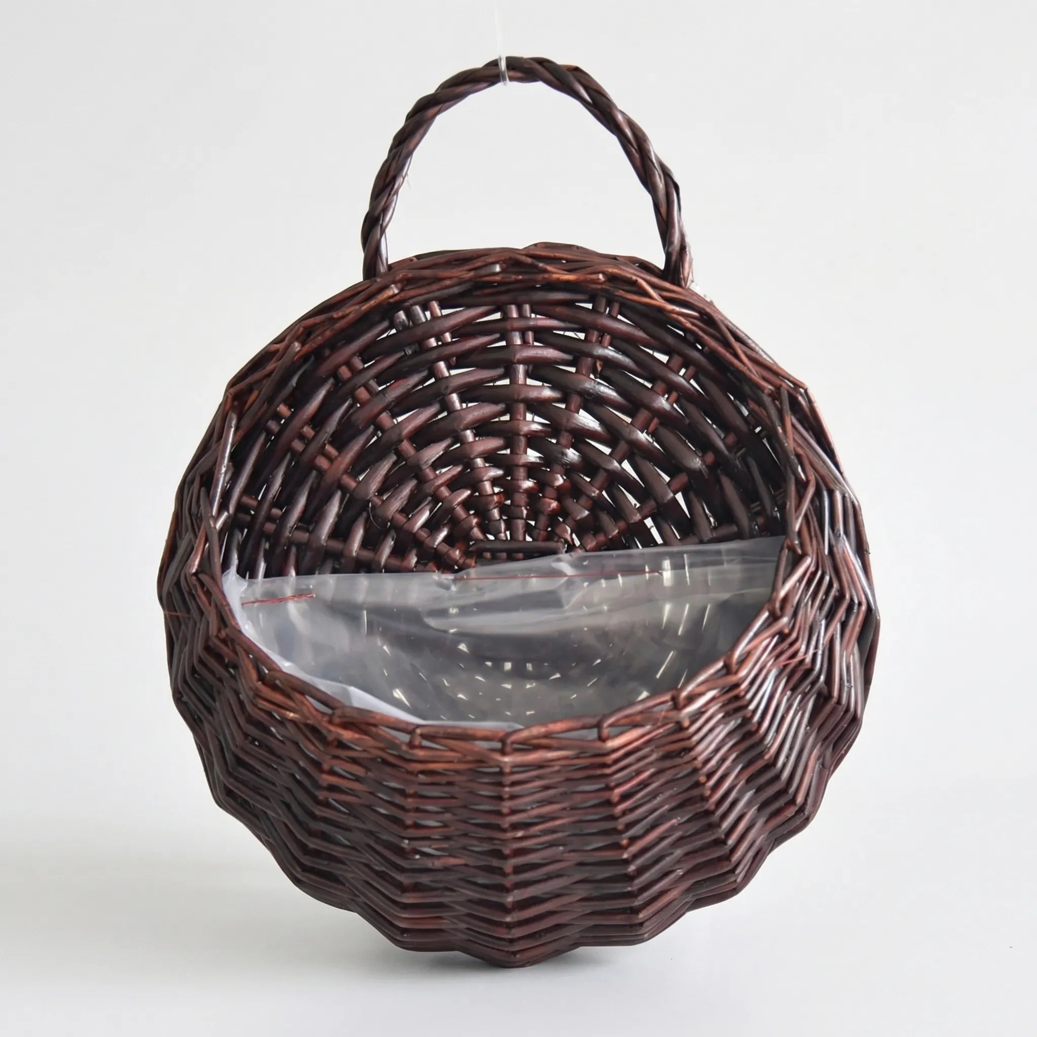 Nordspur | Nestwall Round Woven Wall-Mounted Plant Holder
