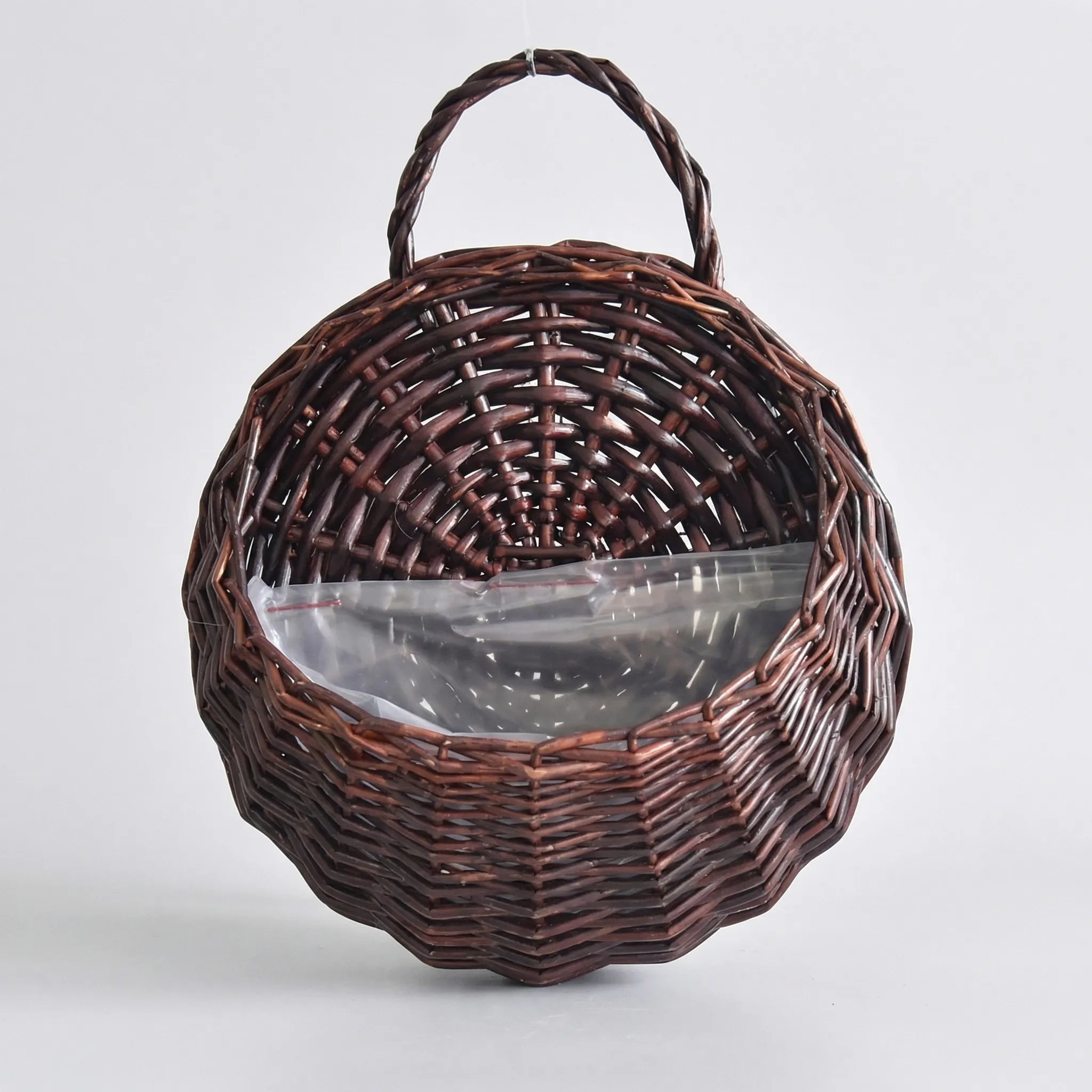 Nordspur | Nestwall Round Woven Wall-Mounted Plant Holder