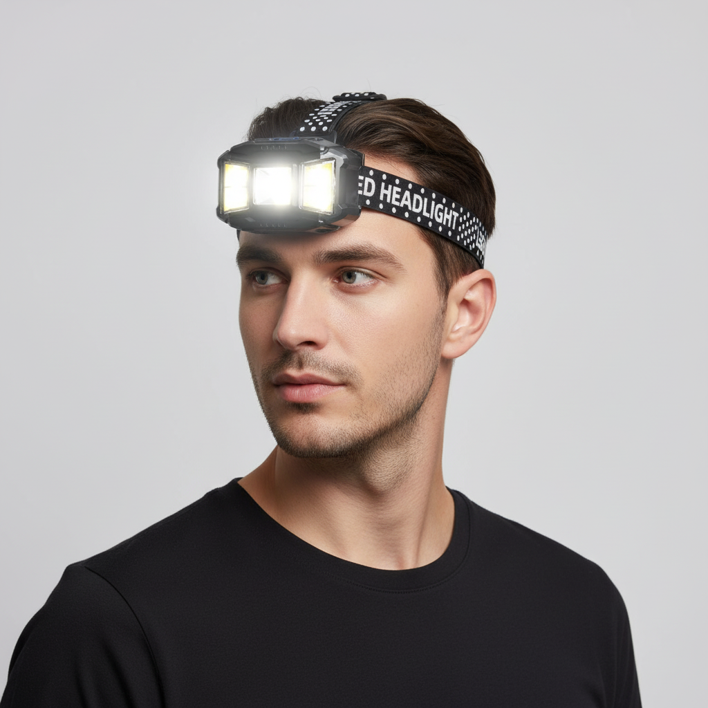 Nordspur | NightVanta Rechargeable COB LED Headlamp