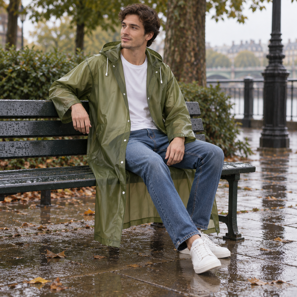 Nordspur | Nimbuswear Clear Hooded Raincoat