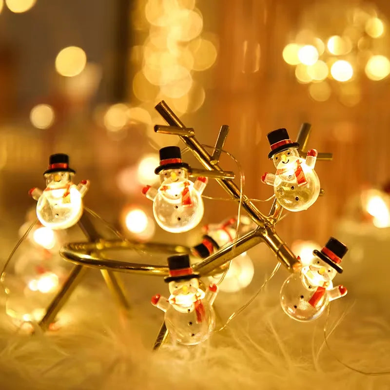 Nordspur | Nivitera Battery Operated Snowman String Lights