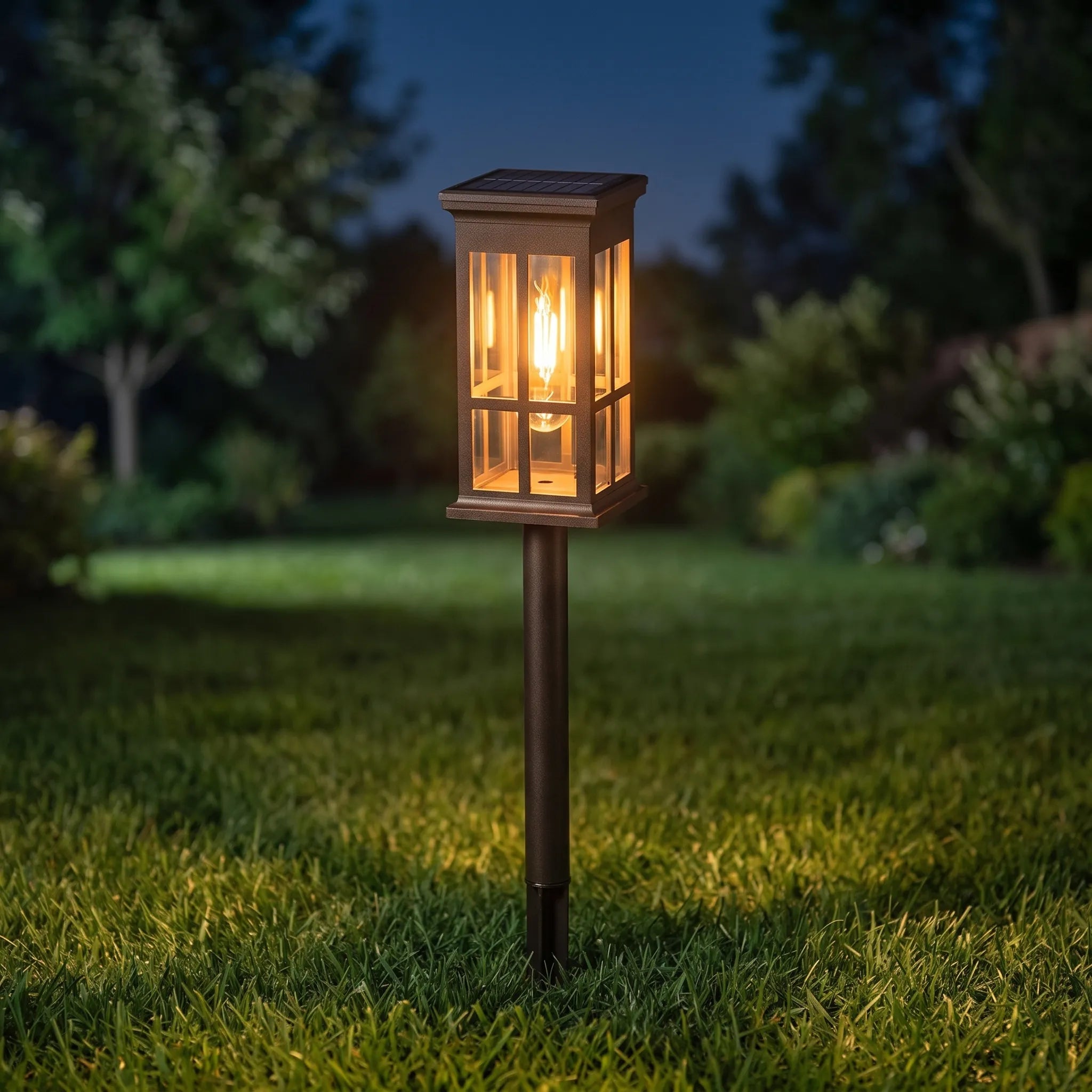 Nordspur | Nocensa Rectangular Dusk To Dawn Solar Path Lights