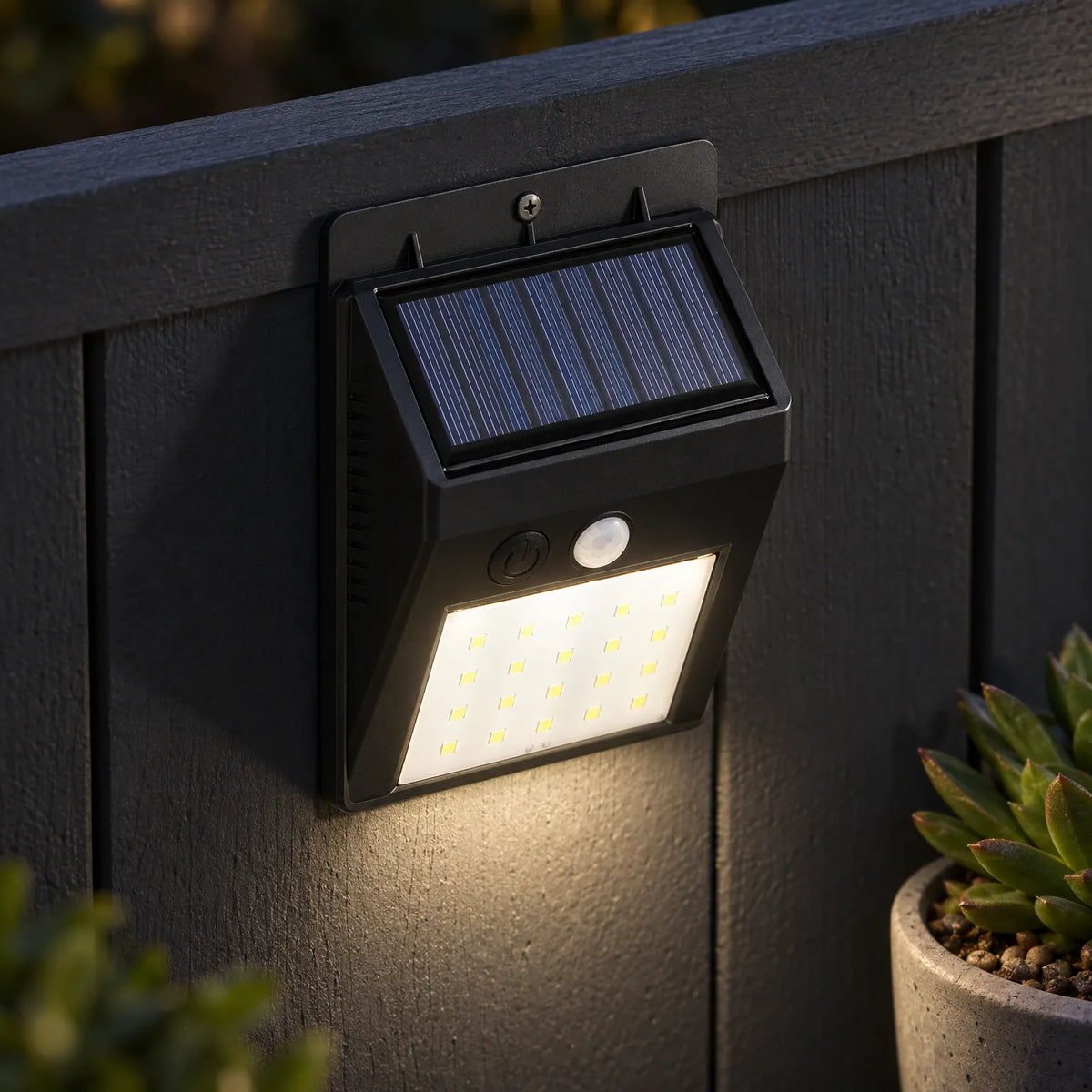 Nordspur | Nocwall Outdoor Solar Powered Wall Lamp