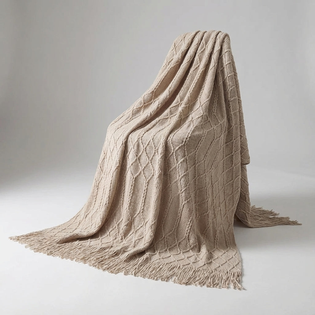 Nordspur | Nordelle Oversized Knitted Throw Blanket