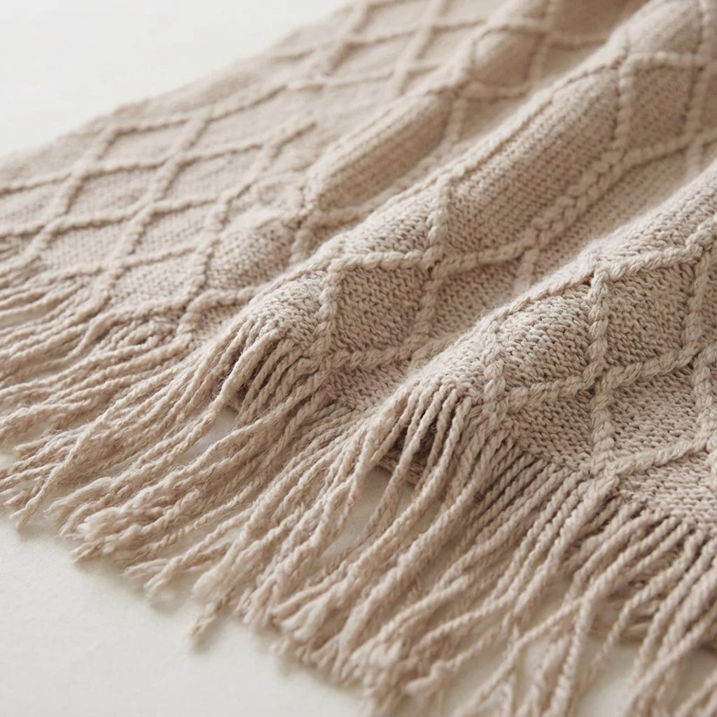 Nordspur | Nordelle Oversized Knitted Throw Blanket