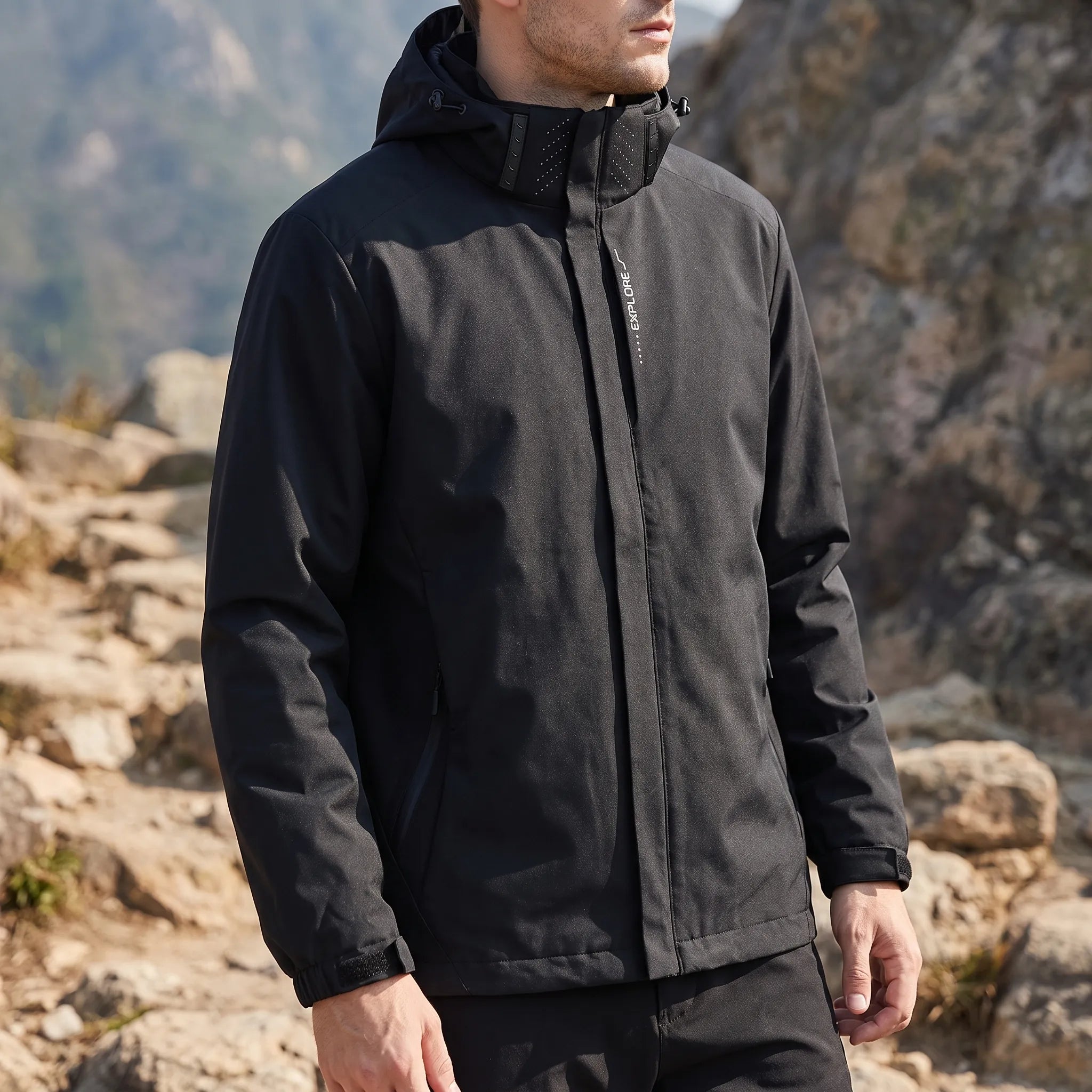 Nordspur | Novark Casual Men's Hooded Outdoor Jacket