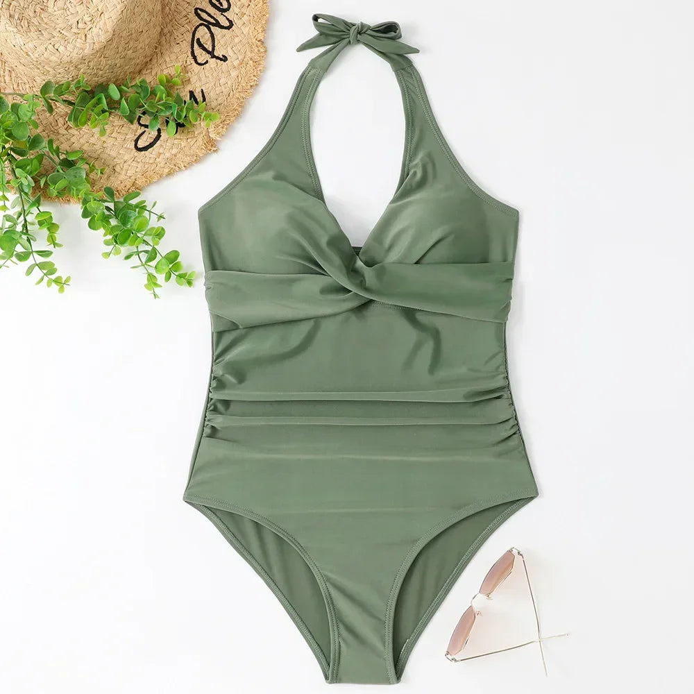 Nordspur | OceanaSwim Halter Neck One Piece Swimsuit