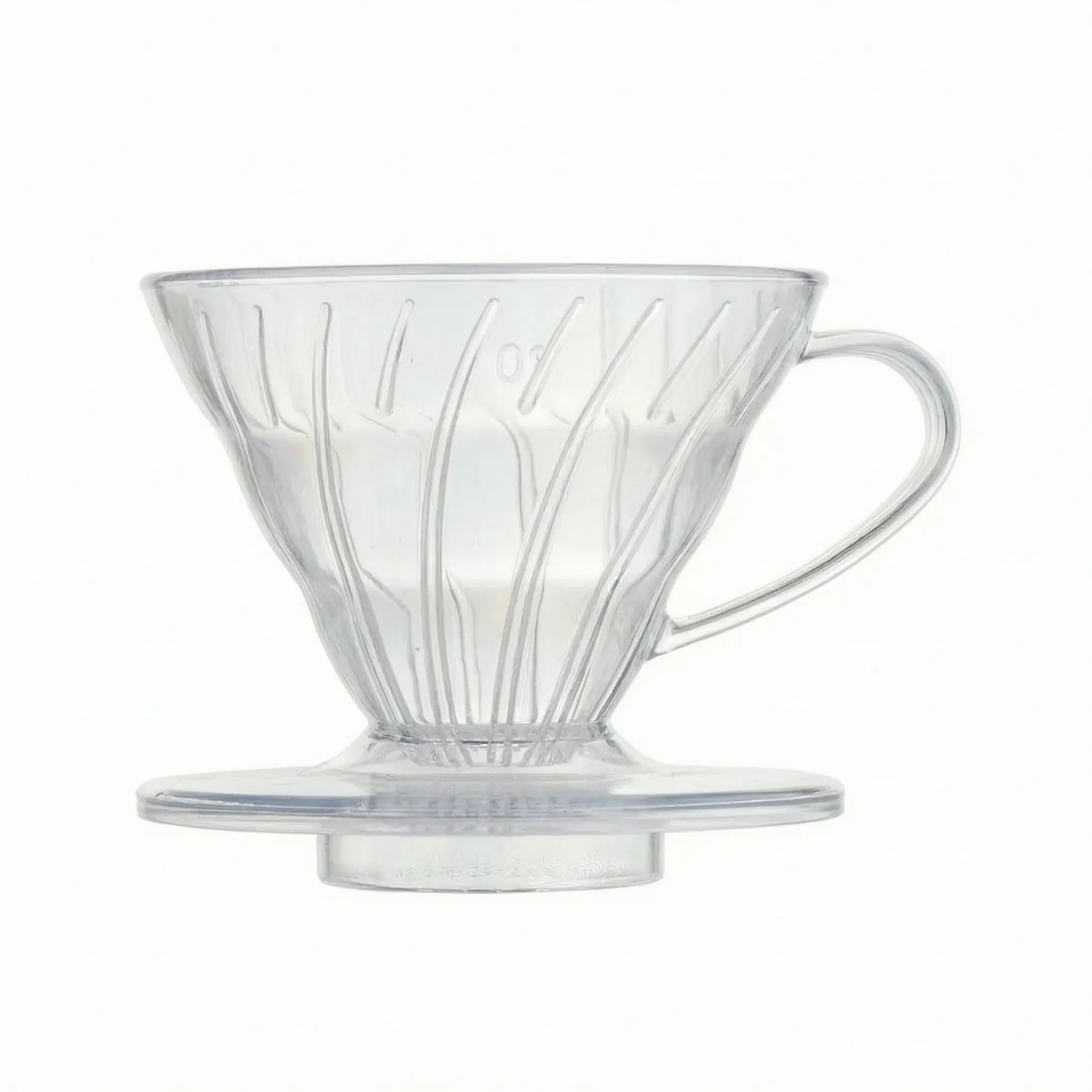 Nordspur | OptiPour Transparent Cone Pour-Over Coffee Dripper