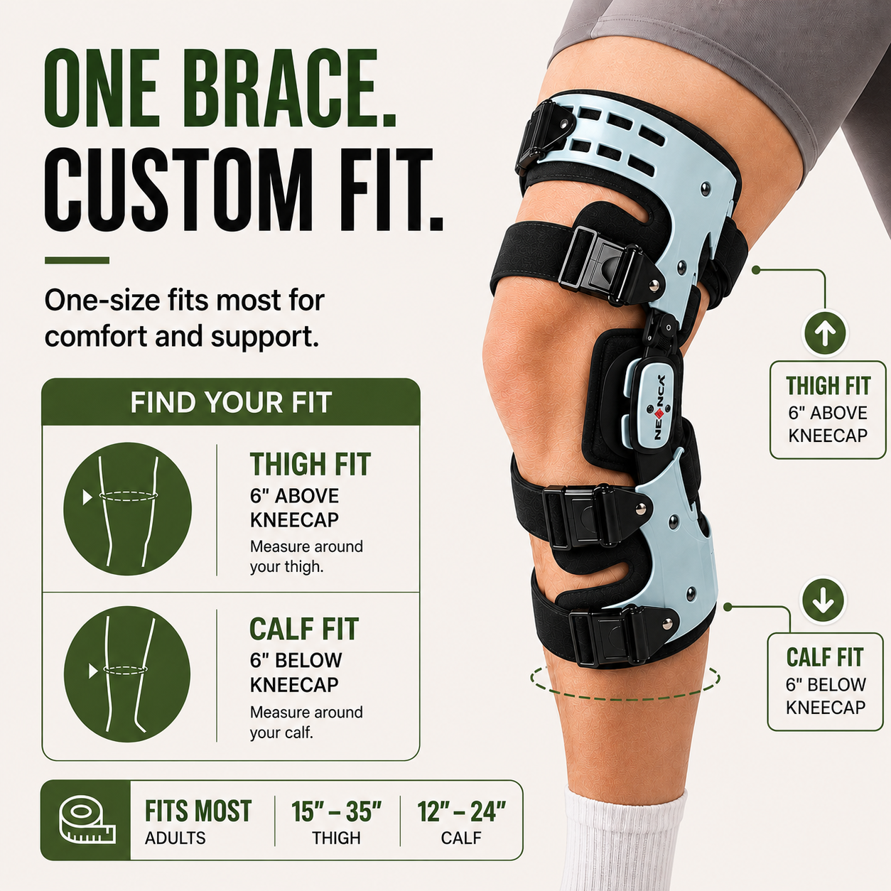Nordspur | OrthoVance Unloader Knee Support Brace