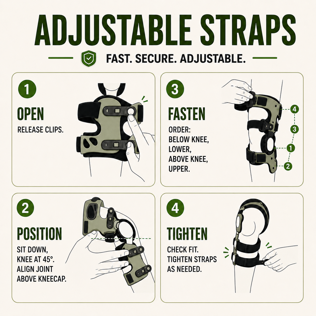 Nordspur | OrthoVance Unloader Knee Support Brace