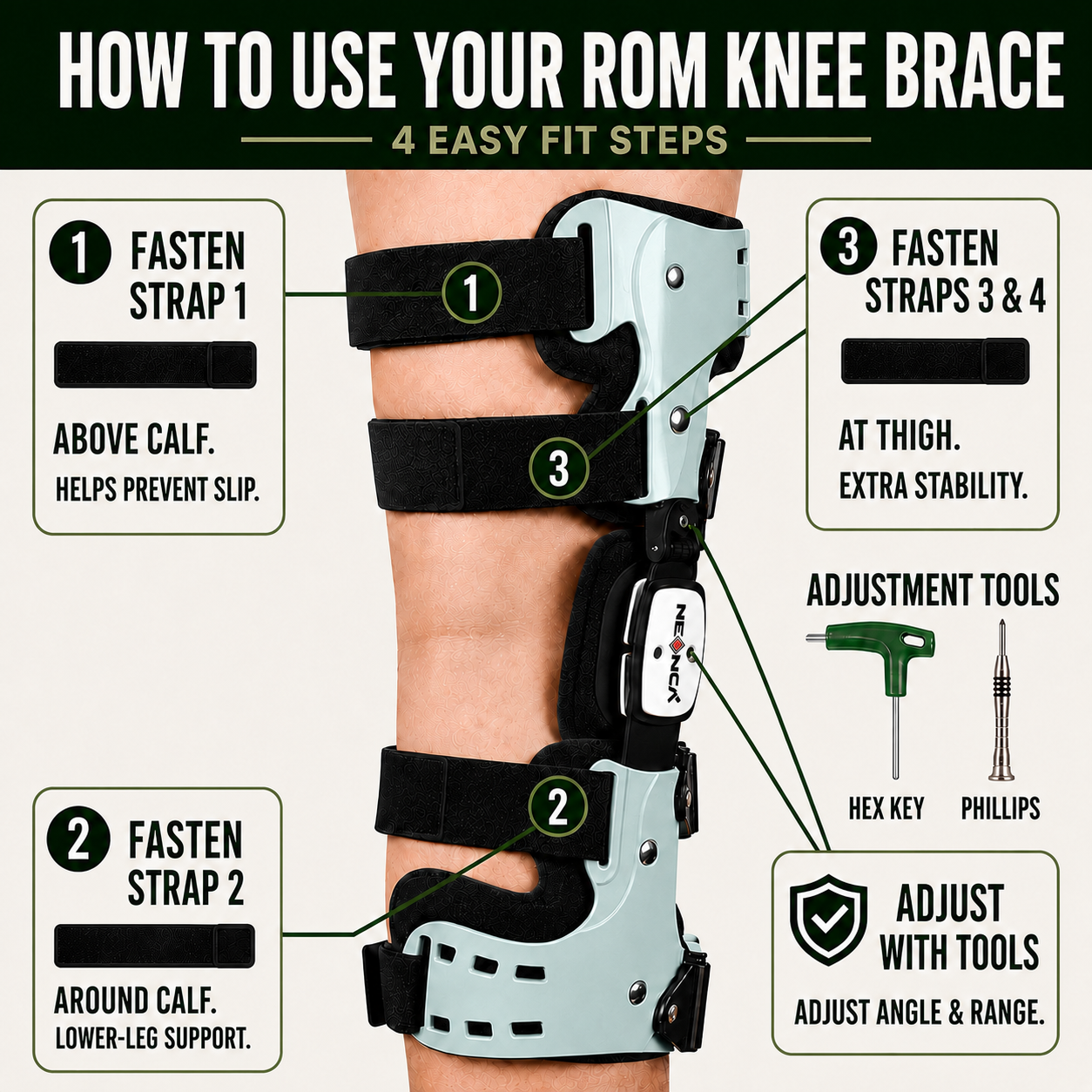 Nordspur | OrthoVance Unloader Knee Support Brace