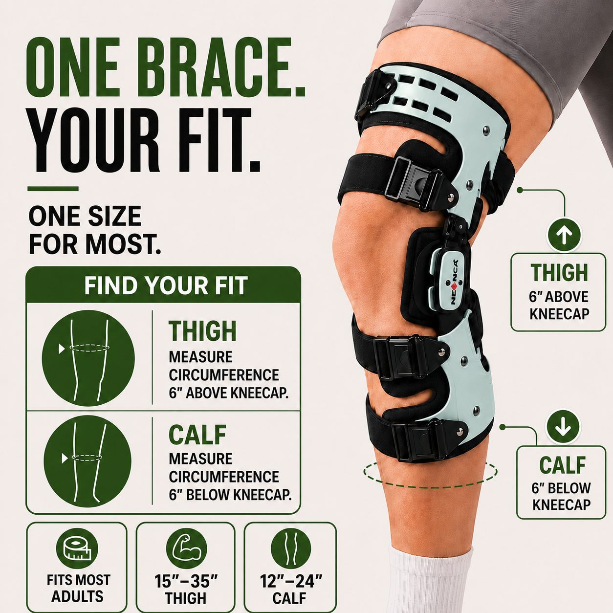 Nordspur | OrthoVance Unloader Knee Support Brace