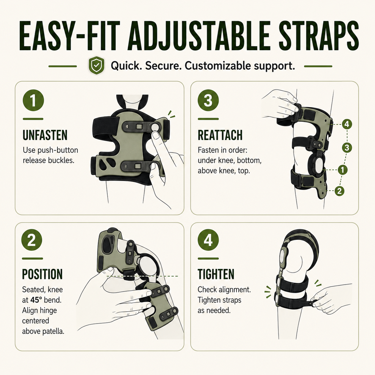 Nordspur | OrthoVance Unloader Knee Support Brace