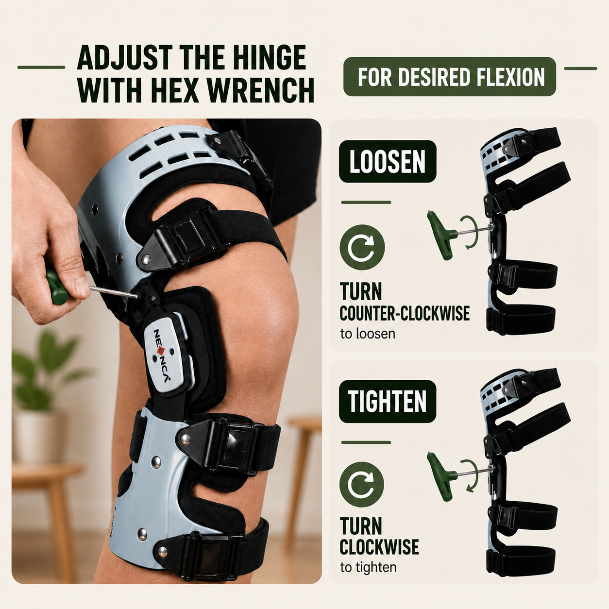 Nordspur | OrthoVance Unloader Knee Support Brace