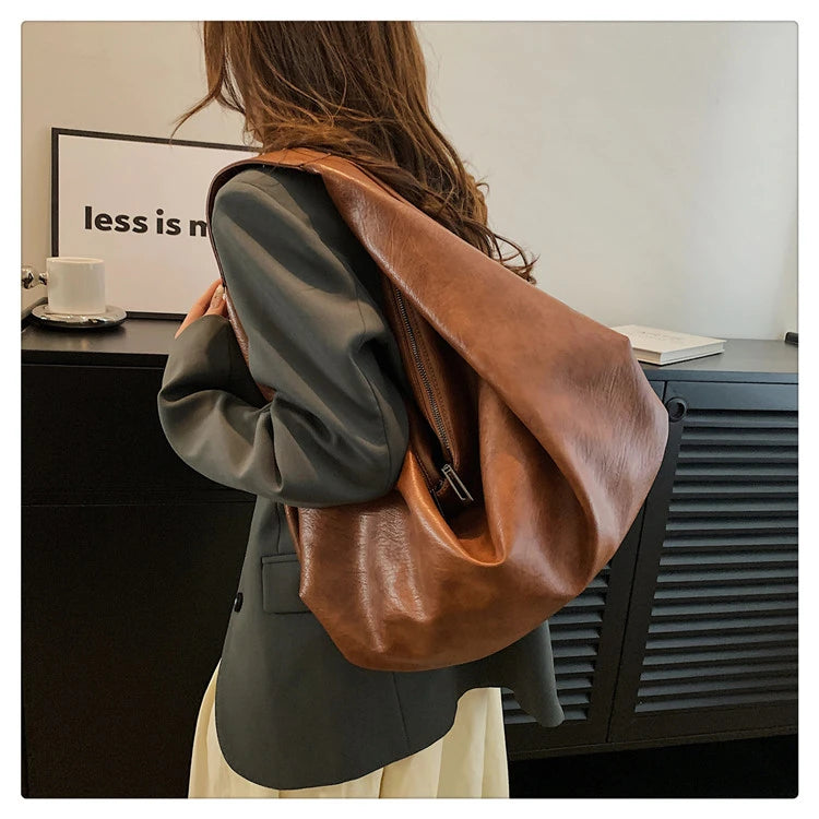 Nordspur | Ostenna Oversized Slouchy Hobo Shoulder Bag