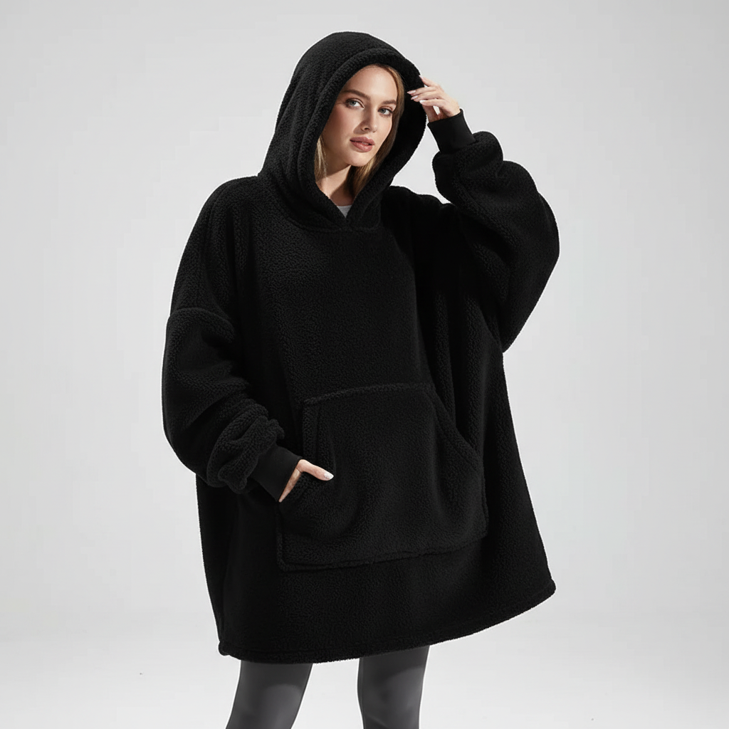 Nordspur | Oversize Fleece Hoodie Robe