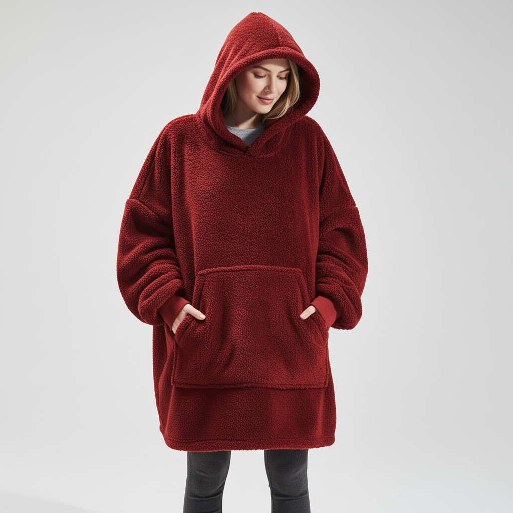 Nordspur | Oversize Fleece Hoodie Robe