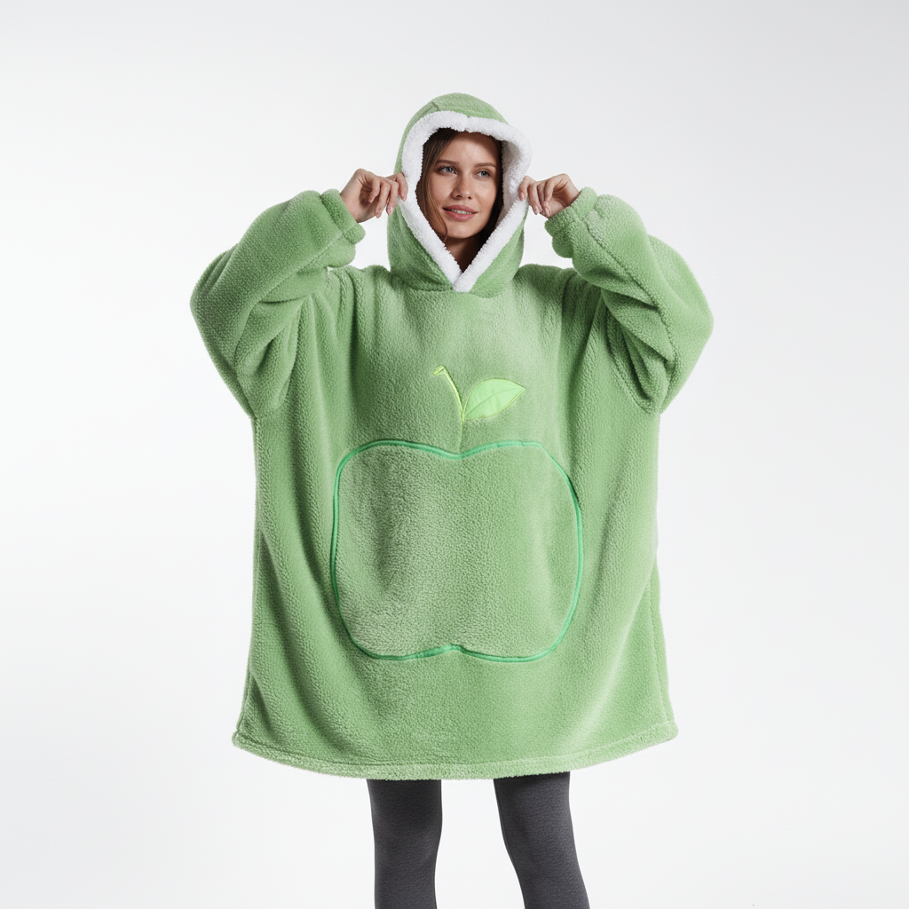 Nordspur | Oversized Fleece Blanket Hoodie