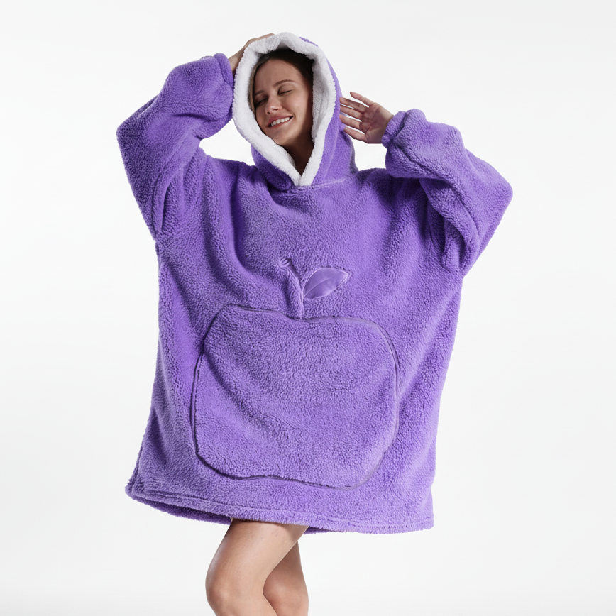 Nordspur | Oversized Fleece Blanket Hoodie