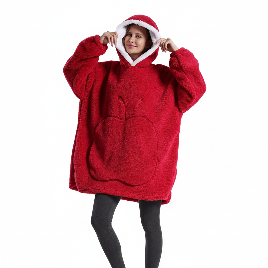 Nordspur | Oversized Fleece Blanket Hoodie
