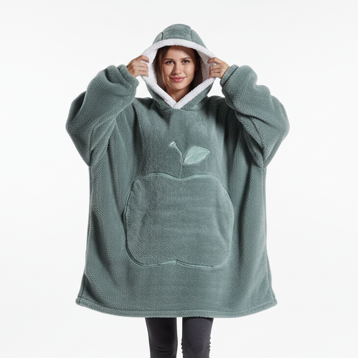 Nordspur | Oversized Fleece Blanket Hoodie