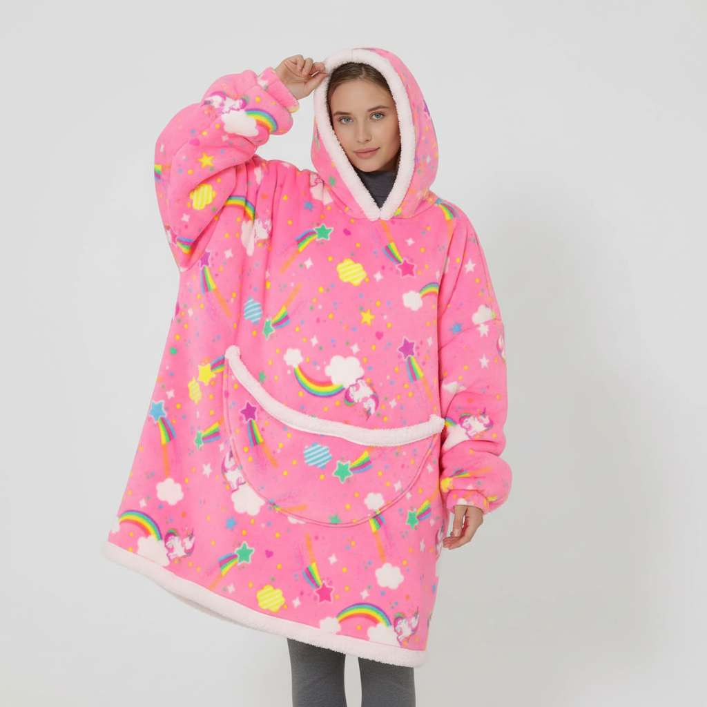 Nordspur | Oversized Fleece Hoodie Blanket