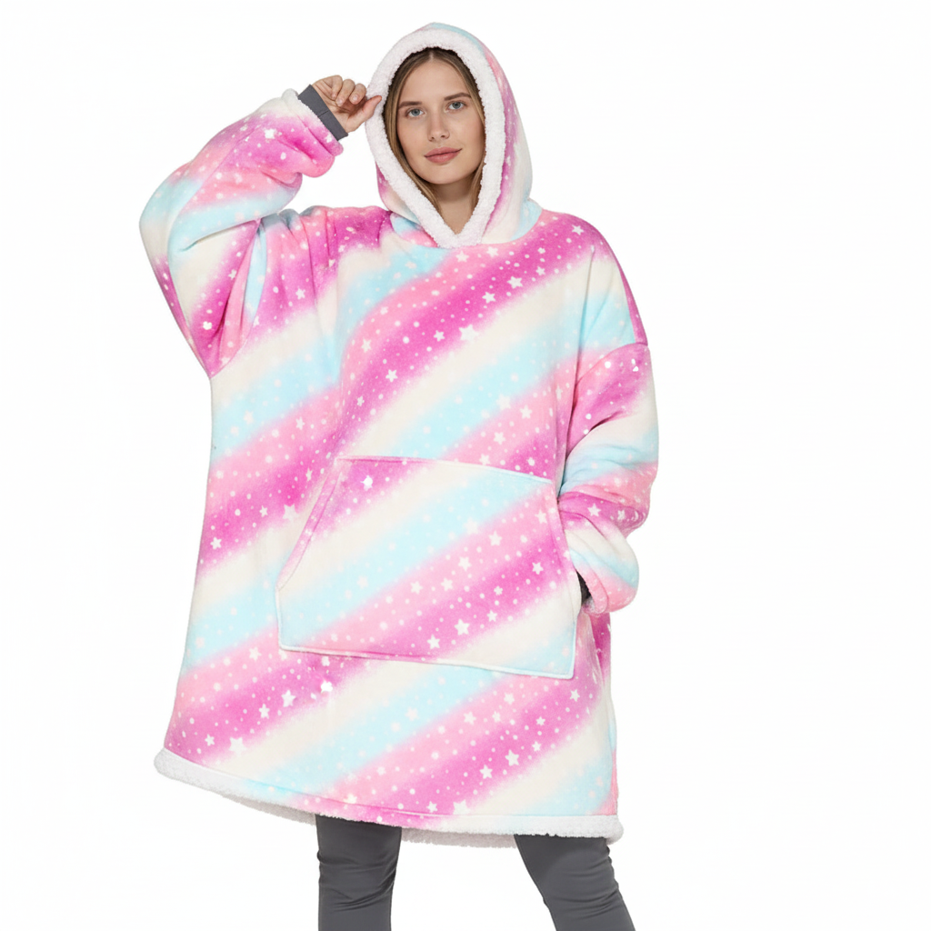 Nordspur | Oversized Fleece Hoodie Blanket