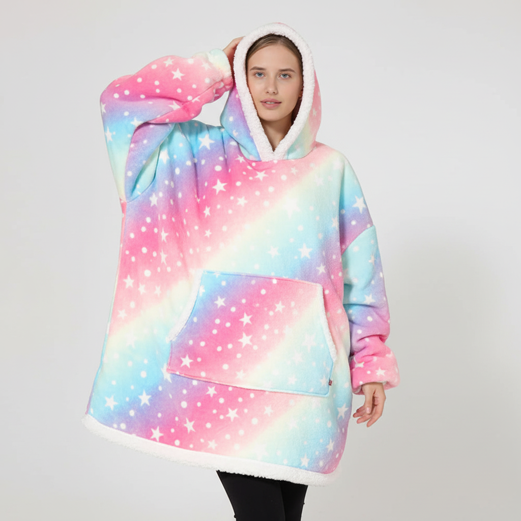 Nordspur | Oversized Fleece Hoodie Blanket