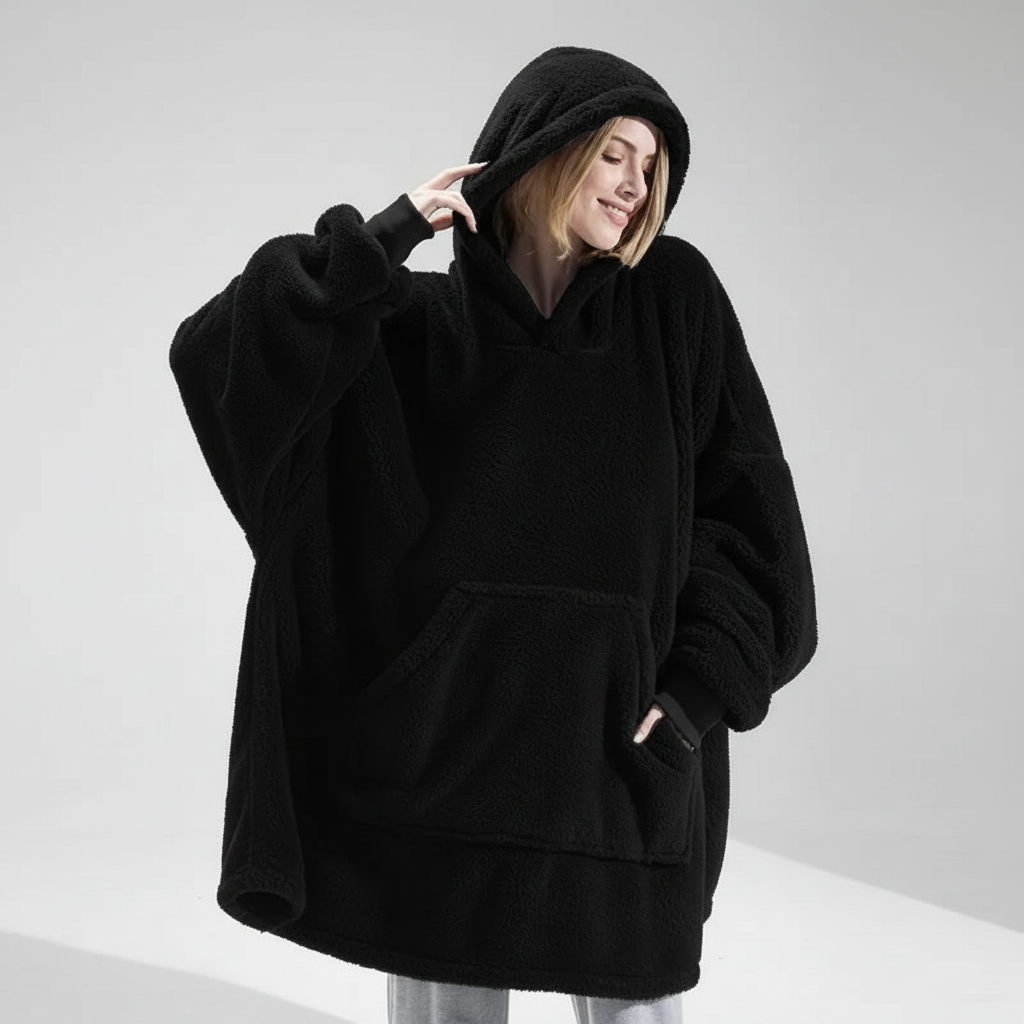 Nordspur | Oversized Fleece Pullover Hoodie