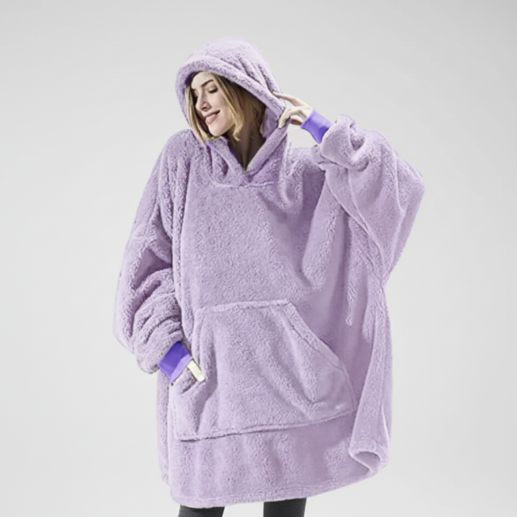 Nordspur | Oversized Fleece Pullover Hoodie