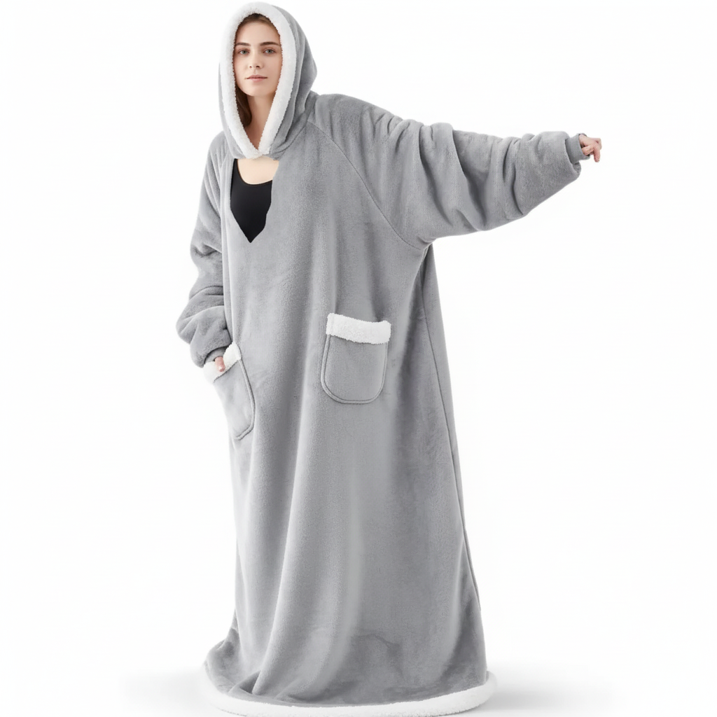 Nordspur | Oversized Fleece Wearable Blanket