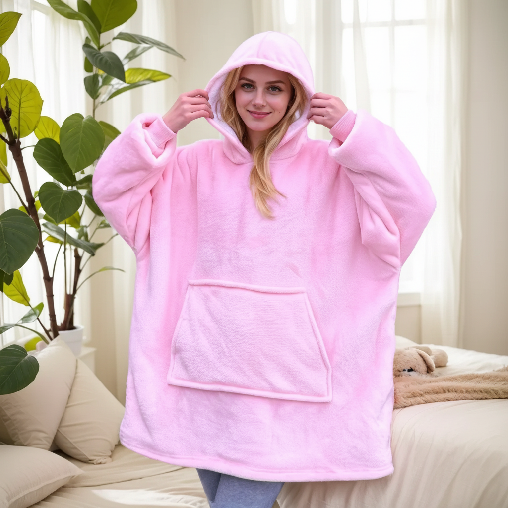 Nordspur | Oversized Hooded Blanket Robe