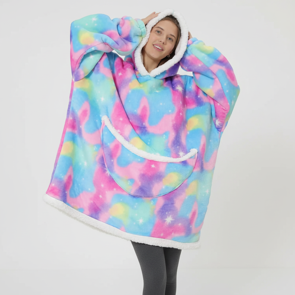 Nordspur | Oversized Sherpa Blanket Hoodie
