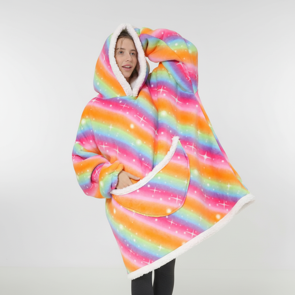 Nordspur | Oversized Sherpa Blanket Hoodie