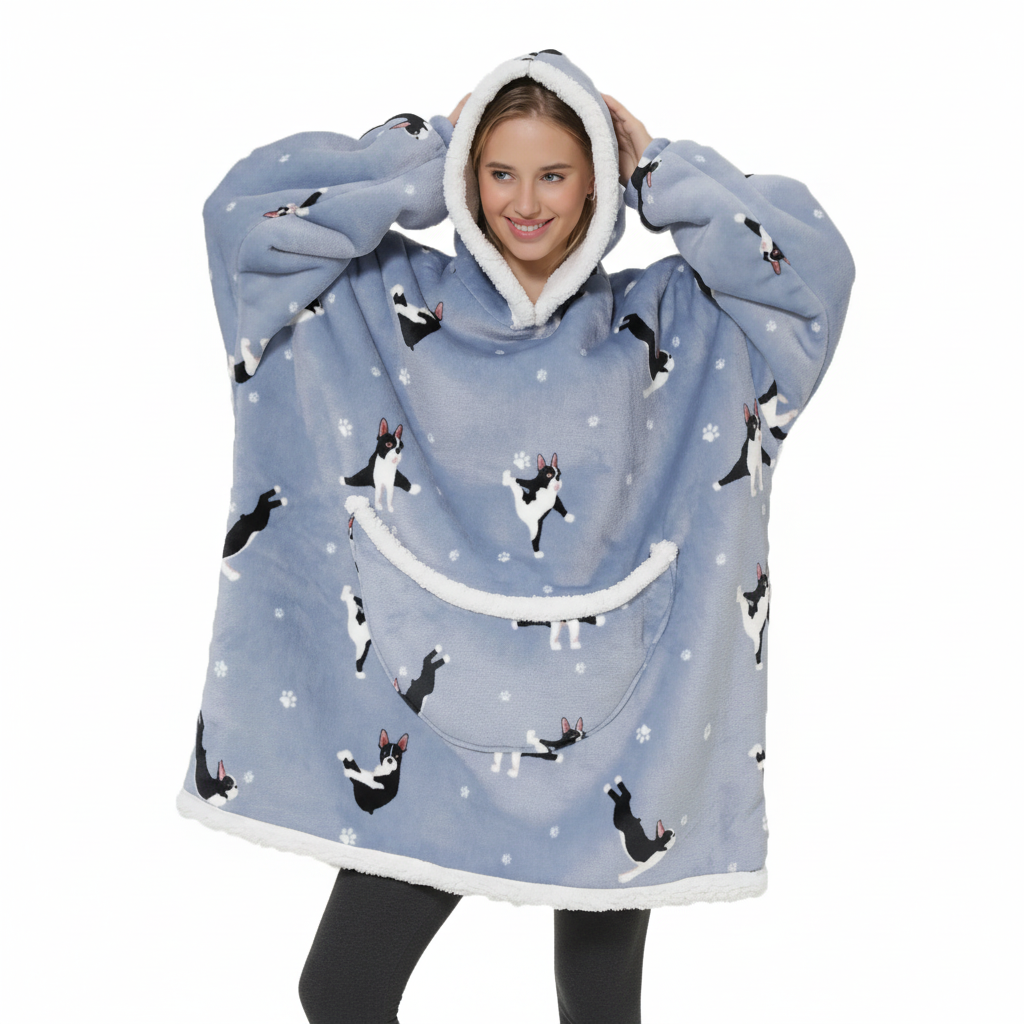 Nordspur | Oversized Sherpa Blanket Hoodie