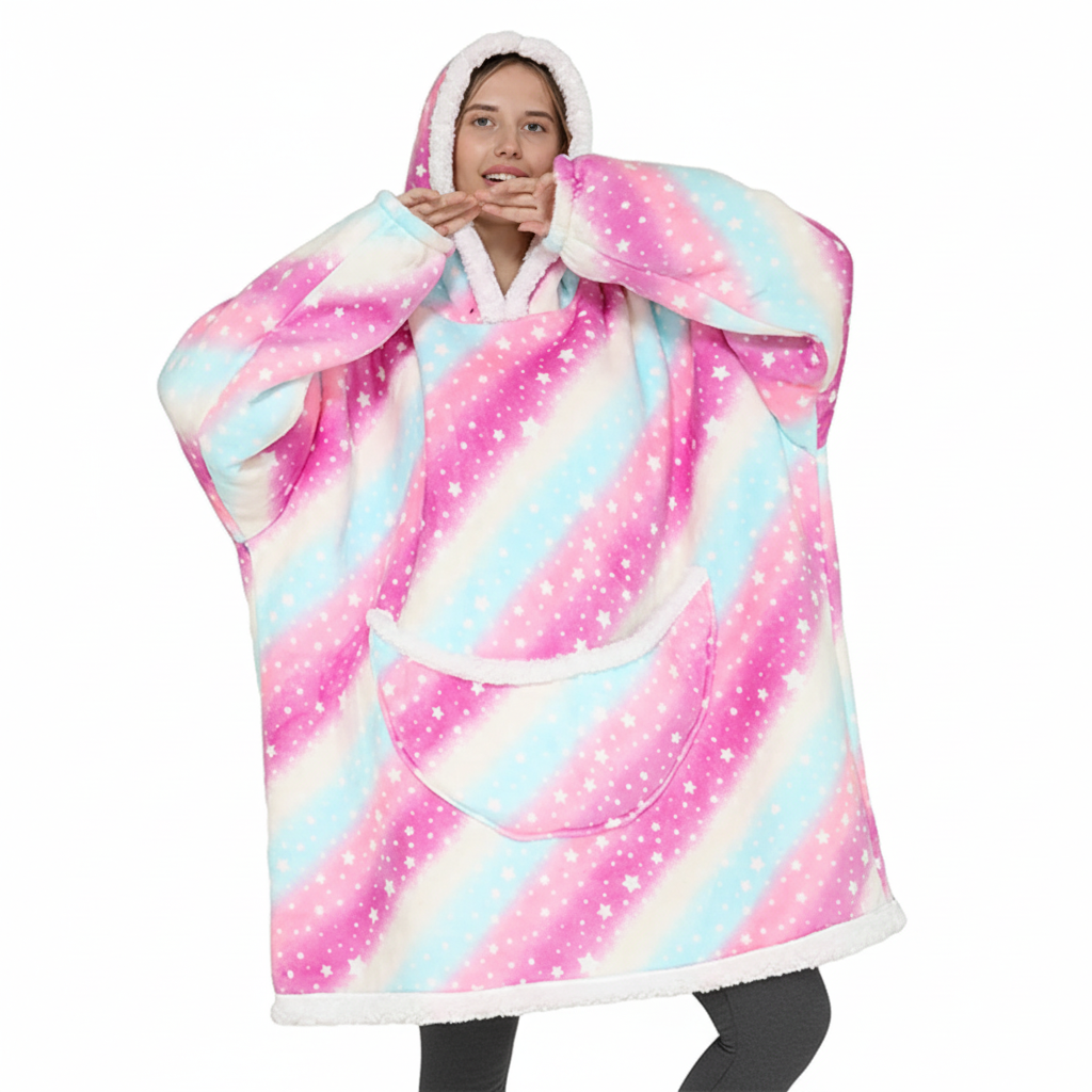 Nordspur | Oversized Sherpa Blanket Hoodie