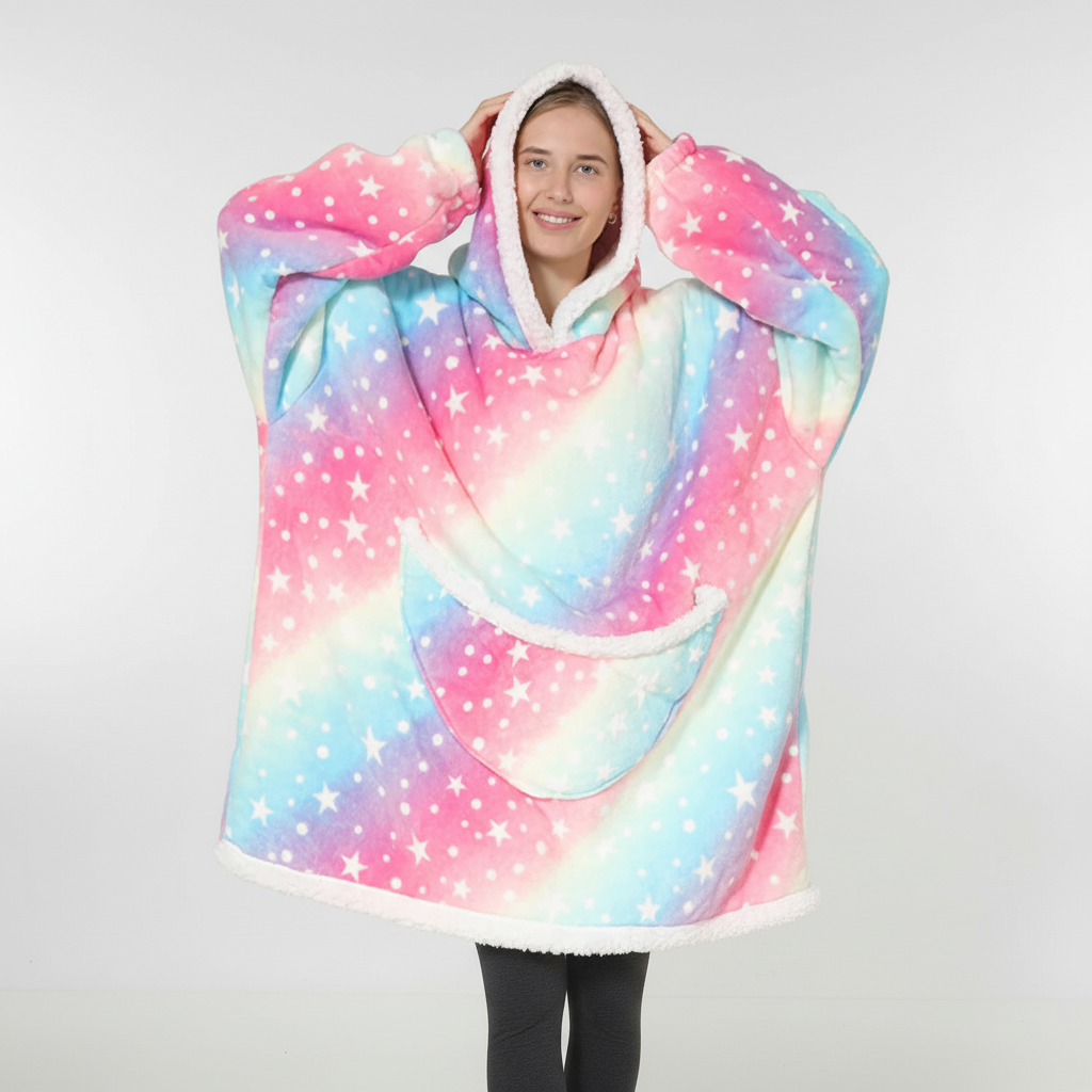 Nordspur | Oversized Sherpa Blanket Hoodie