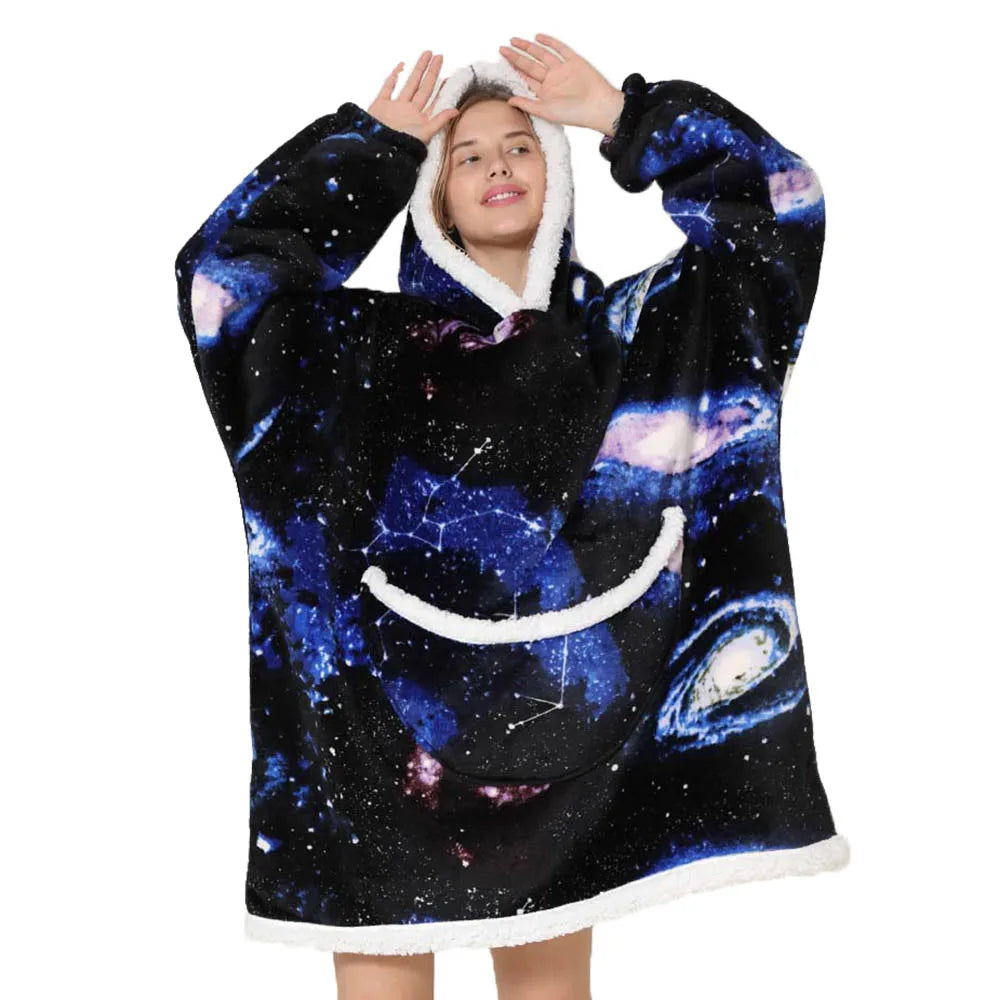Nordspur | Oversized Sherpa Blanket Hoodie