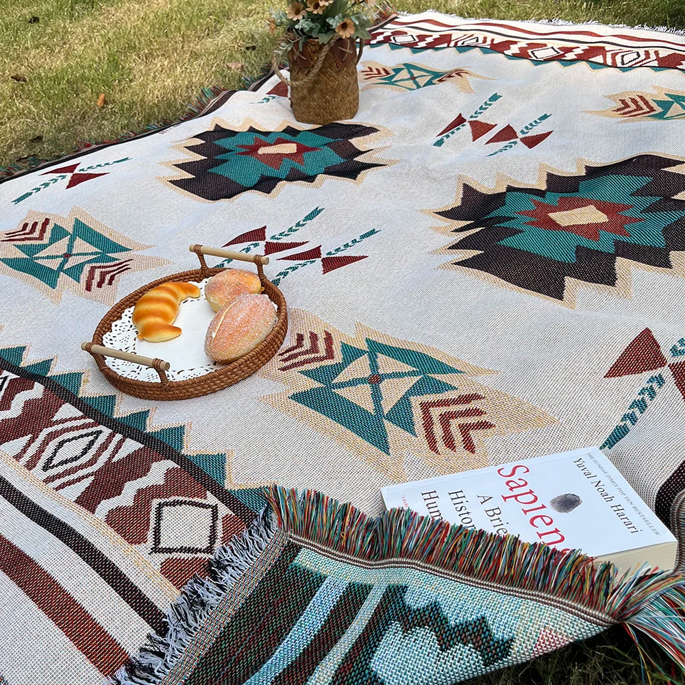 Nordspur | Oversized Woven Throw Blanket